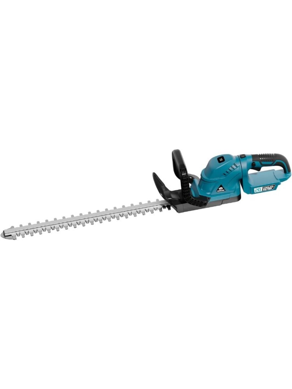 52cm Cordless Electric Hedge Trimmer with Rotatable Handle - Battery Powered